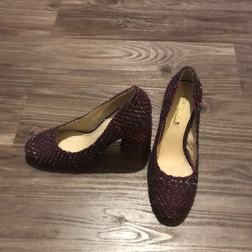 Louis et Cie Dark purple heel
